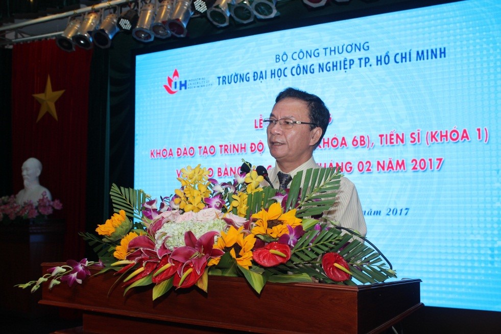 Trường Đại học Công nghiệp TP. Hồ Chí Minh khai giảng khóa đào tạo trình độ tiến sĩ đầu tiên