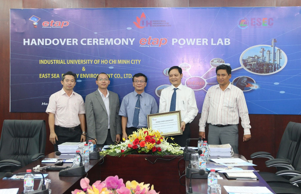 Lễ bàn giao phòng thực hành Etap Power Lab