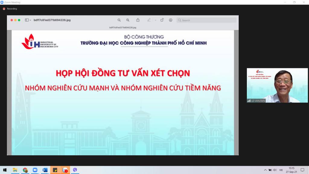 Nhóm nghiên cứu - Chìa khoá thúc đẩy nghiên cứu khoa học tại IUH