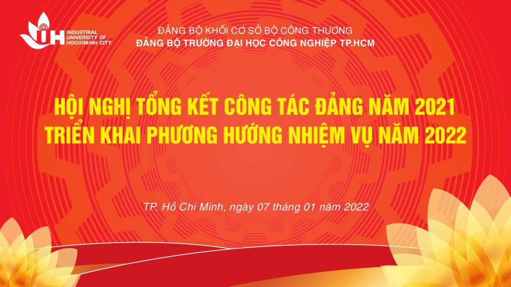 Hội nghị Tổng kết công tác Đảng năm 2021 triển khai phương hướng nhiệm vụ năm 2022