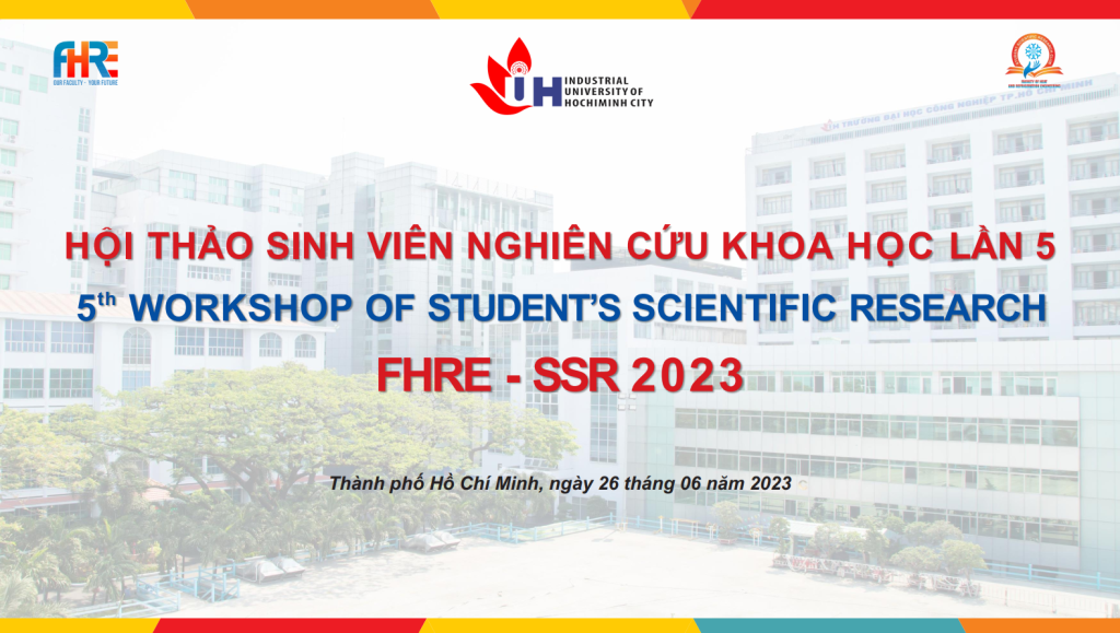 Hội thảo Sinh viên Nghiên cứu Khoa học Khoa Công nghệ Nhiệt Lạnh lần thứ 5 – 2023